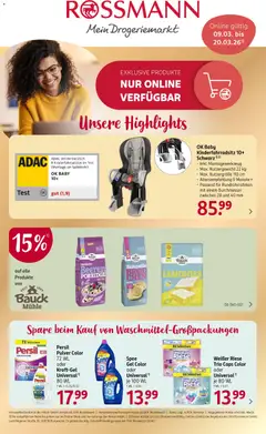 Rossmann Onlineprospekt ab 09.03.2026 gültig