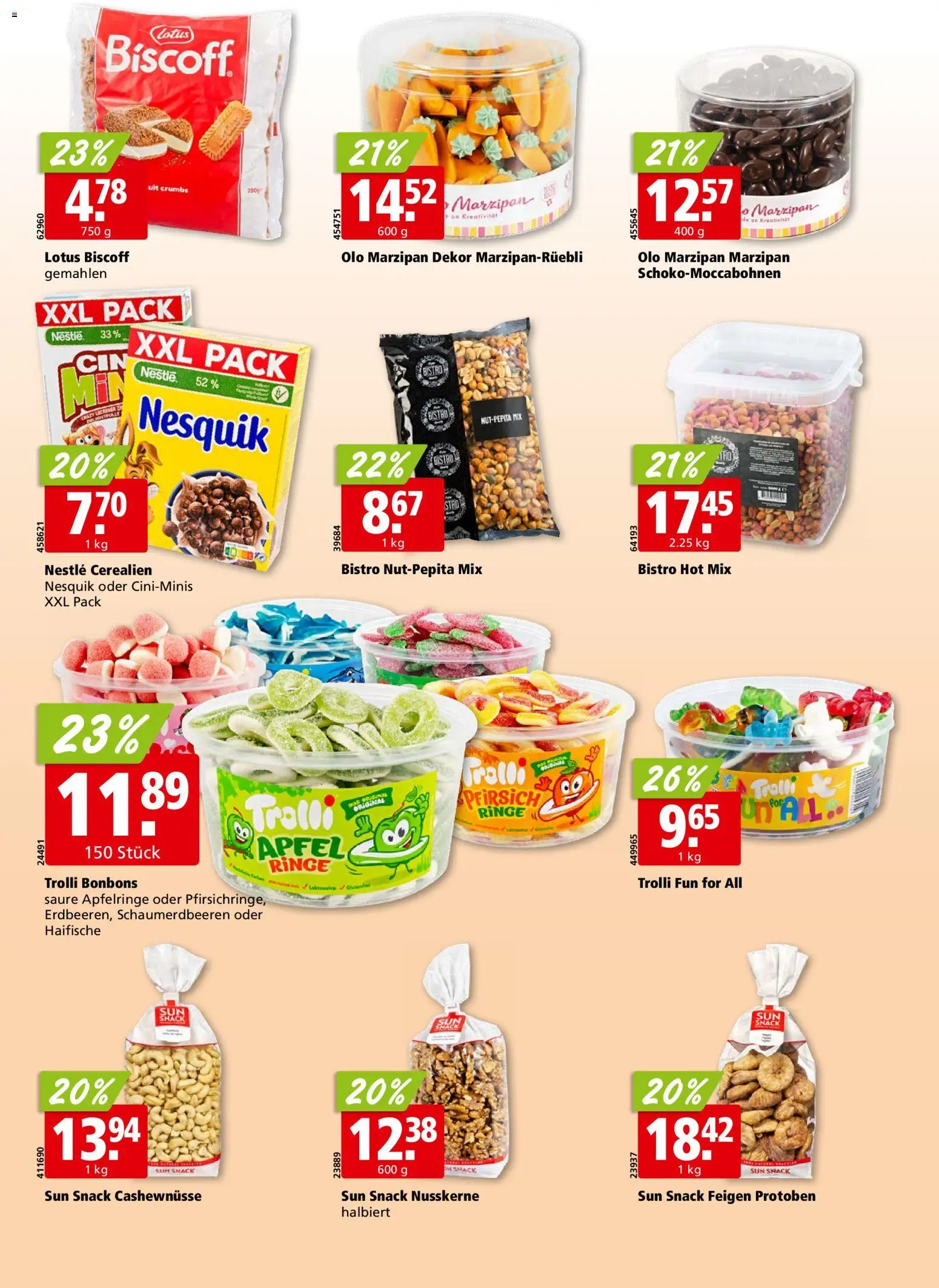 Aligro Aktionen – gültig ab 26.01.2026 | Seite: 20 | Produkte: Cashewnüsse, Äpfel, Pfirsich