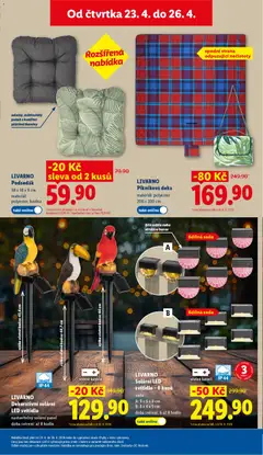 Náhled letáku LIVARNO Pikniková deka, materiál: polyester, 200 x 200 cm od 23.04.2026 | Strana: 37