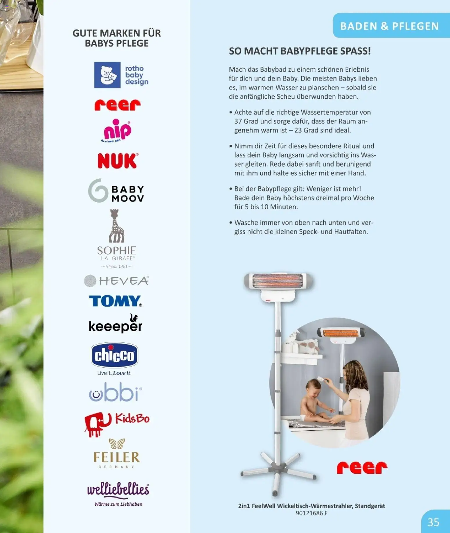 Vedes  Babykatalog  – gültig ab 01.01.2026 | Seite: 35 | Produkte: Wasser