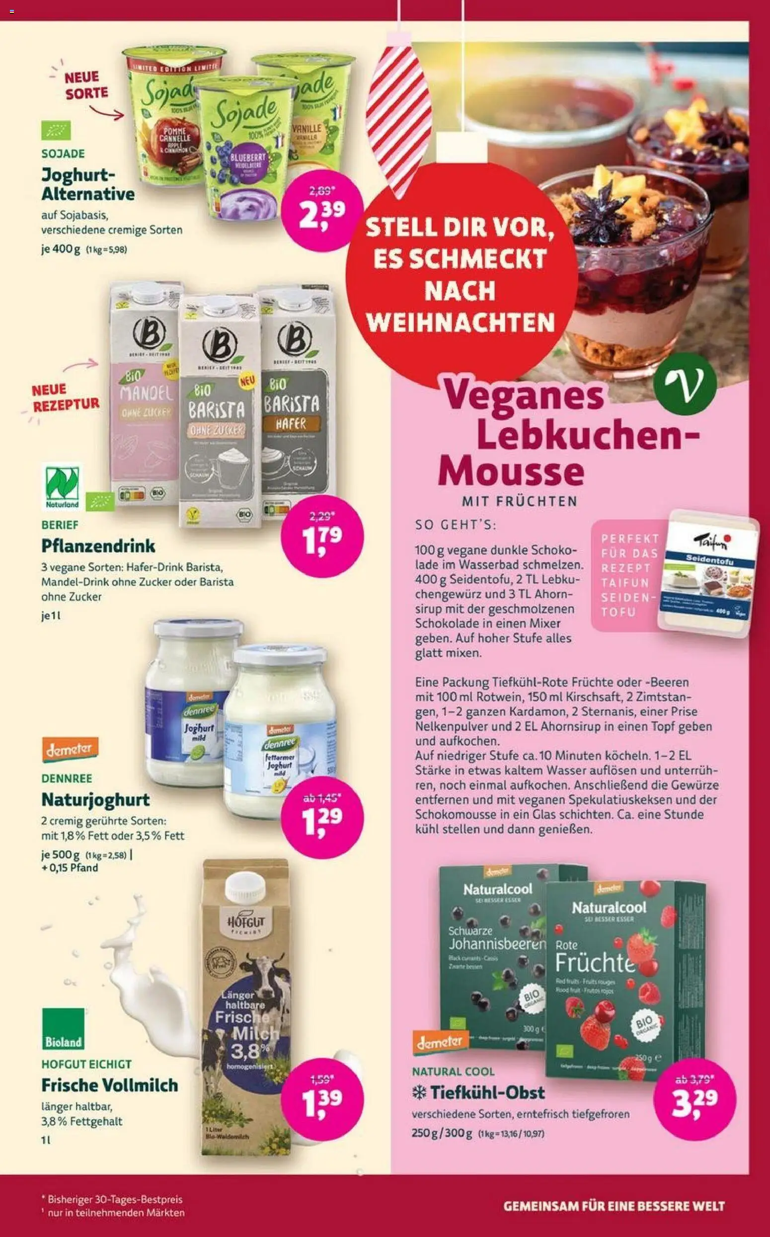 Denns BioMarkt Angebote – gültig ab 19.11.2025 | Seite: 3 | Produkte: Mixer, Joghurt, Gewürze, Zucker