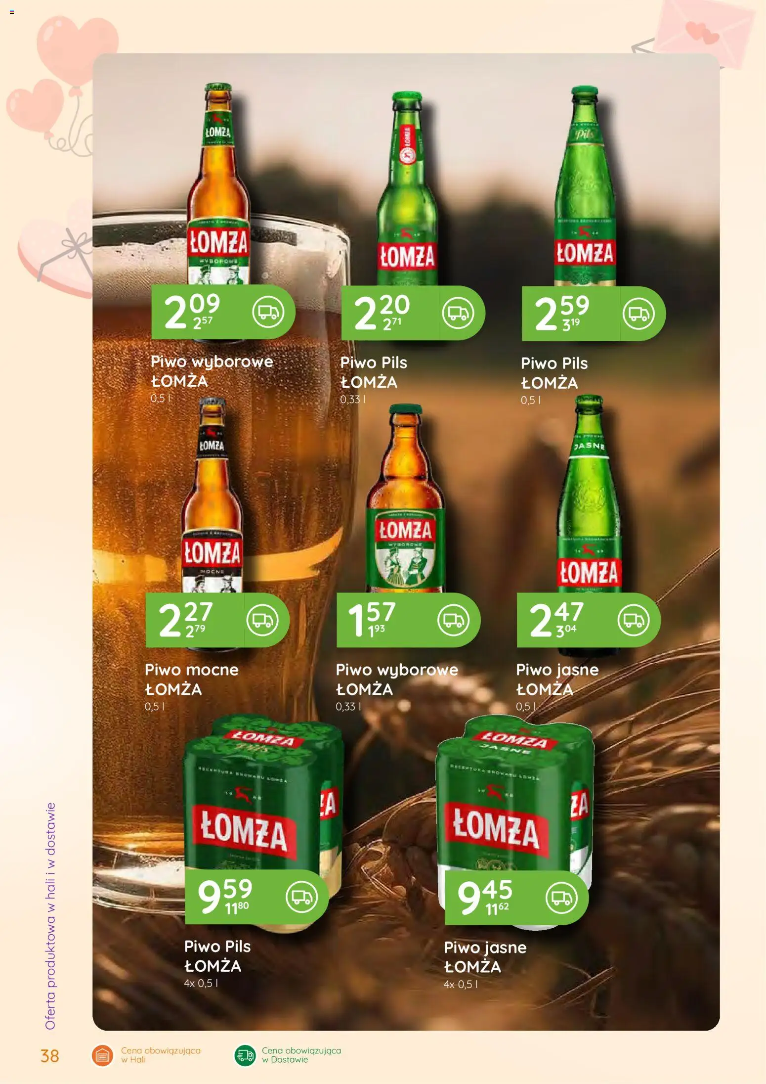 Eurocash Gazetka - Oferta Produktowa od 09.02.2026 | Strona: 38 | Produkty: Piwo