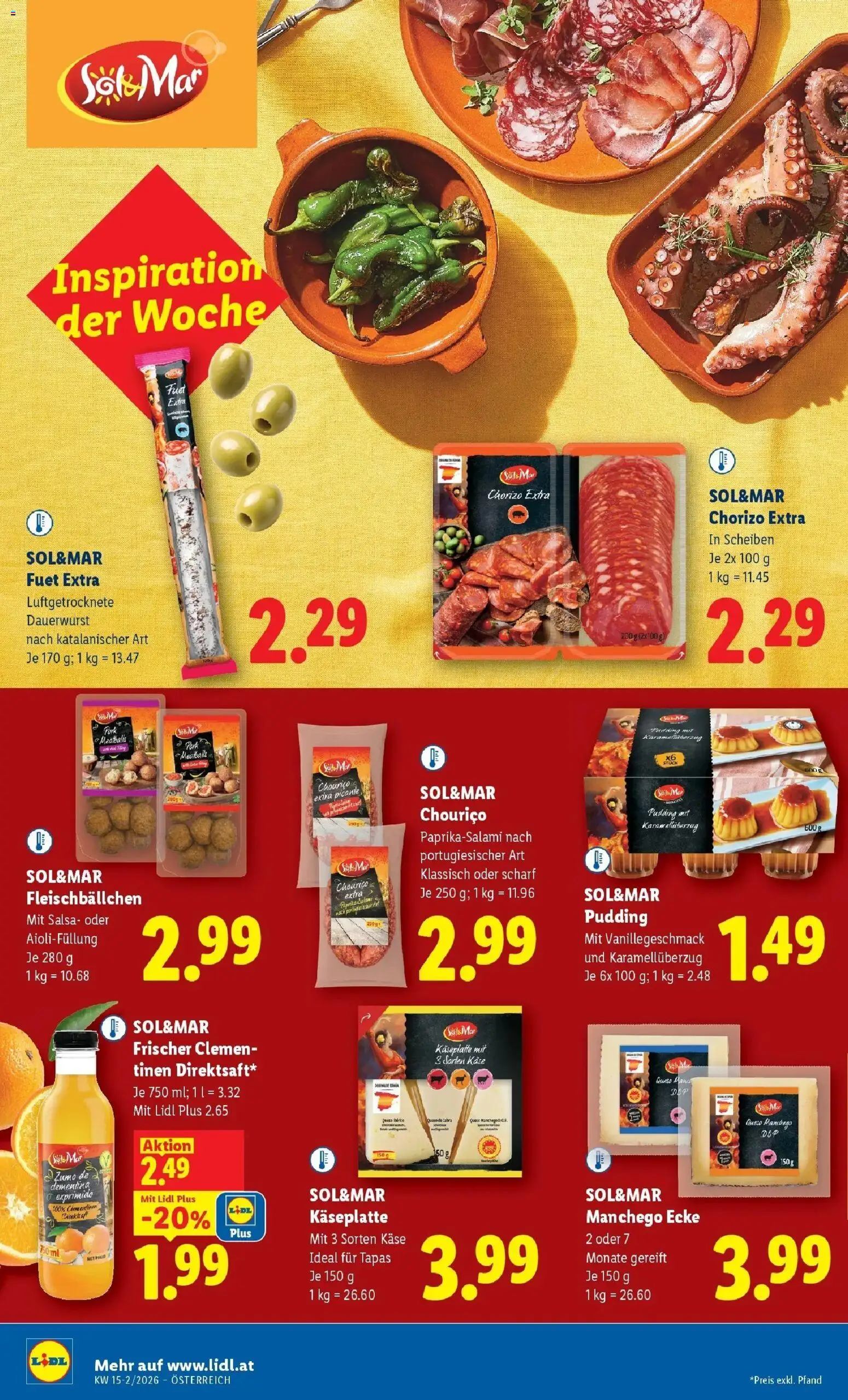 Lidl Flugblatt - Wien, Langenzersdorf, Zwettl gültig ab 08.04.2026 | Seite: 16 | Produkte: Käse