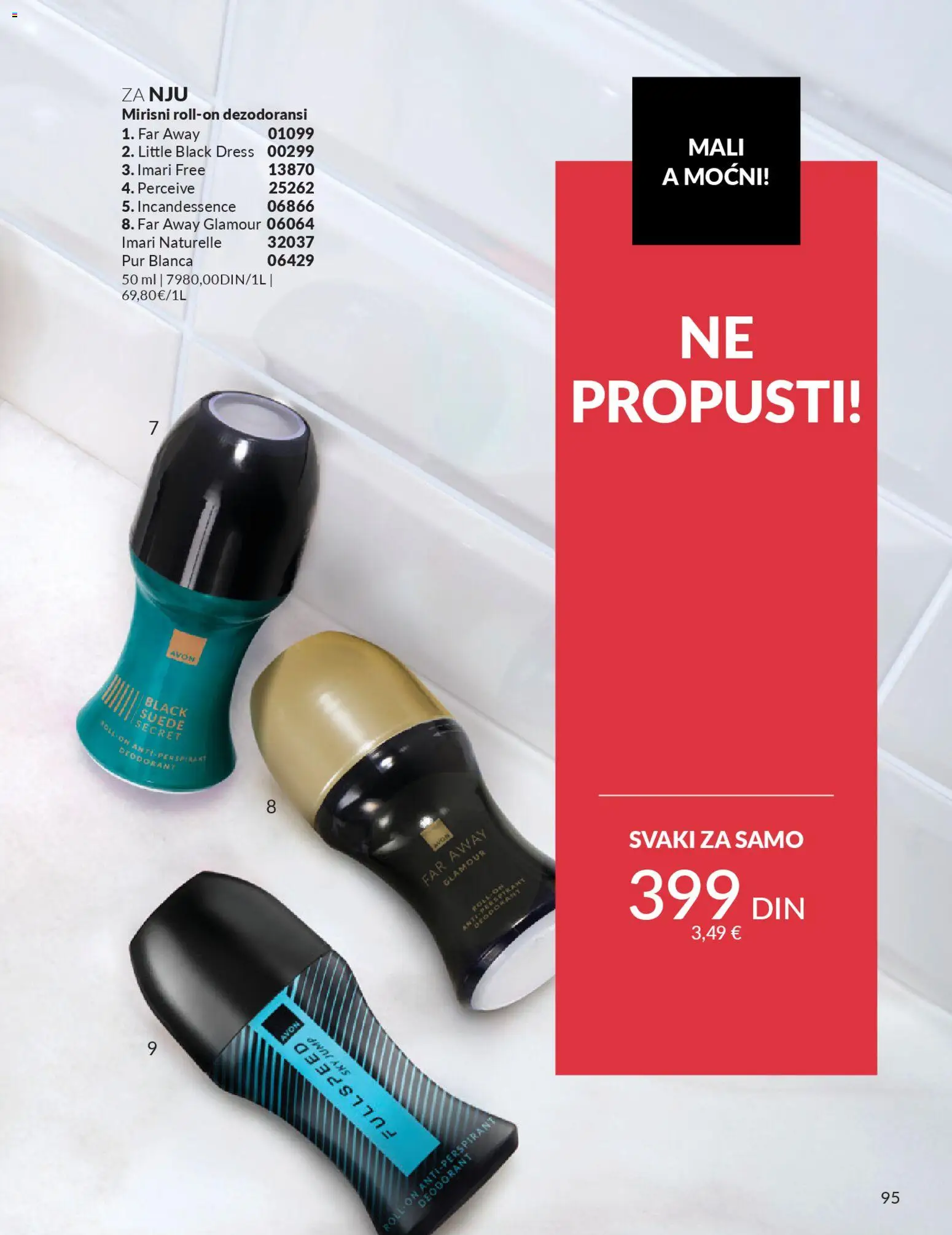 AVON katalog - važi od 01.02.2026 | Strana: 101 | Proizvode: Dezodorans, Antiperspirant