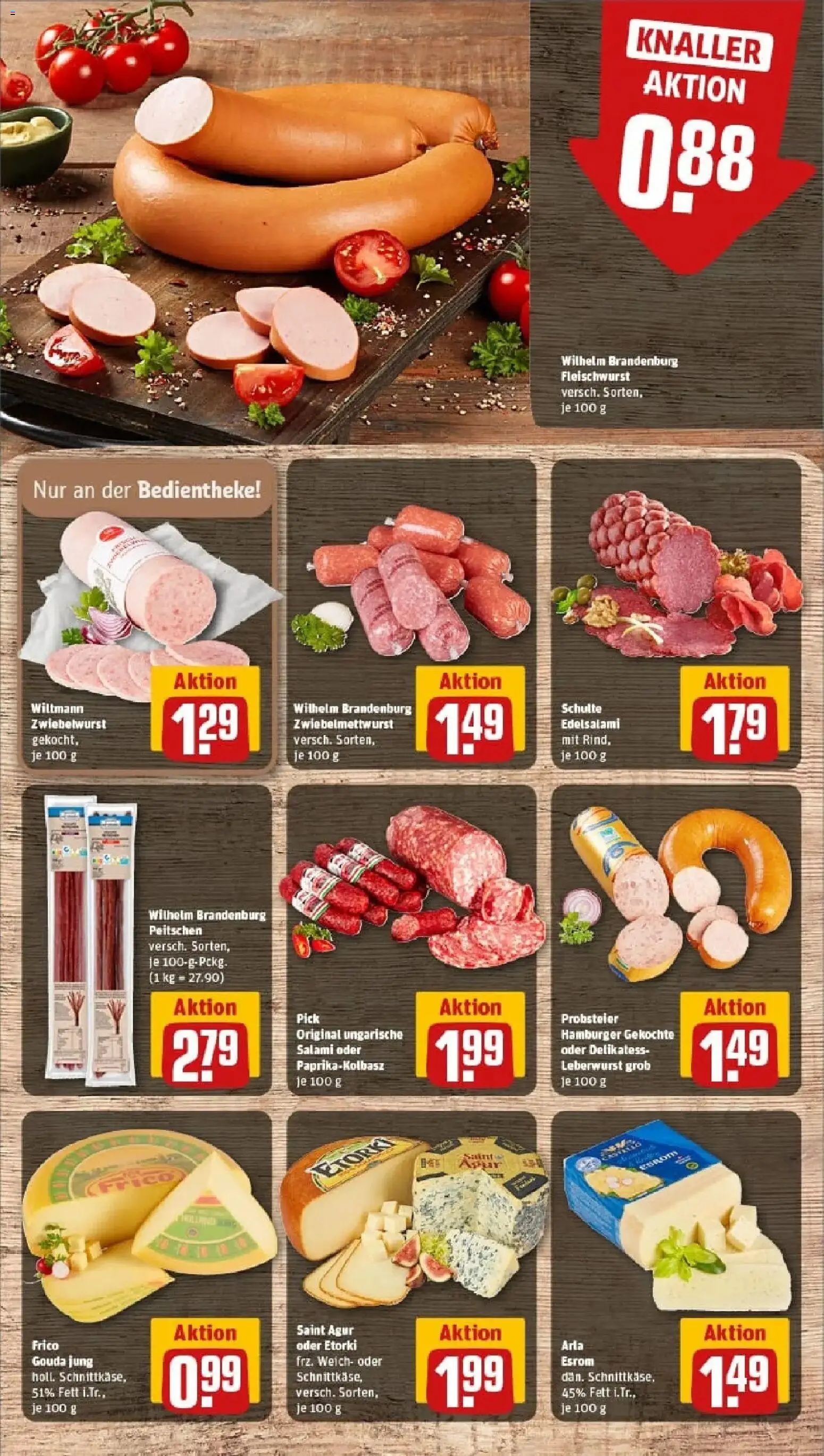 Rewe prospekt Lübeck	 – gültig ab 02.02.2026 | Seite: 11 | Produkte: Gouda, Salami