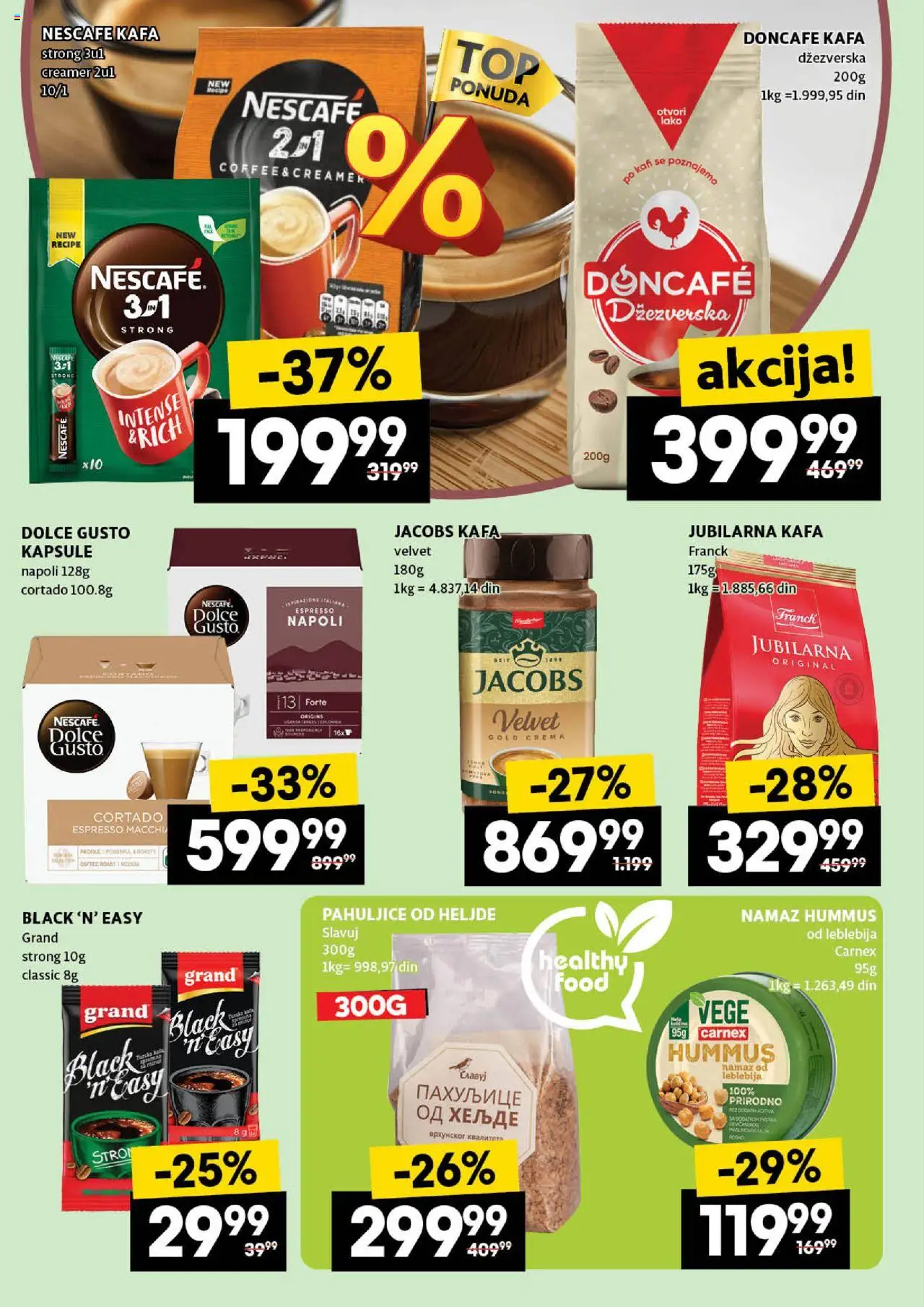 Idea katalog - važi od 07.08.2025 | Strana: 26 | Proizvode: Pahuljice, Kapsule, Kafa, Nescafé