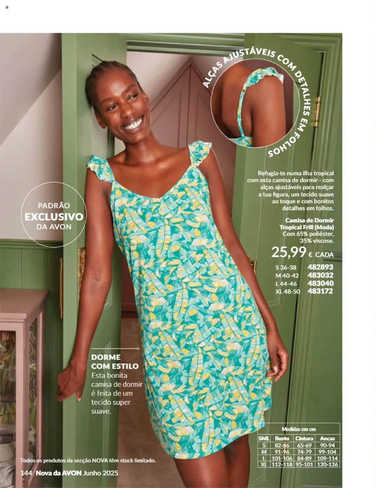 Catálogo Avon Campanha 6 │ válido de 01.06.2025 | Página: 144 | Produtos: Camisa