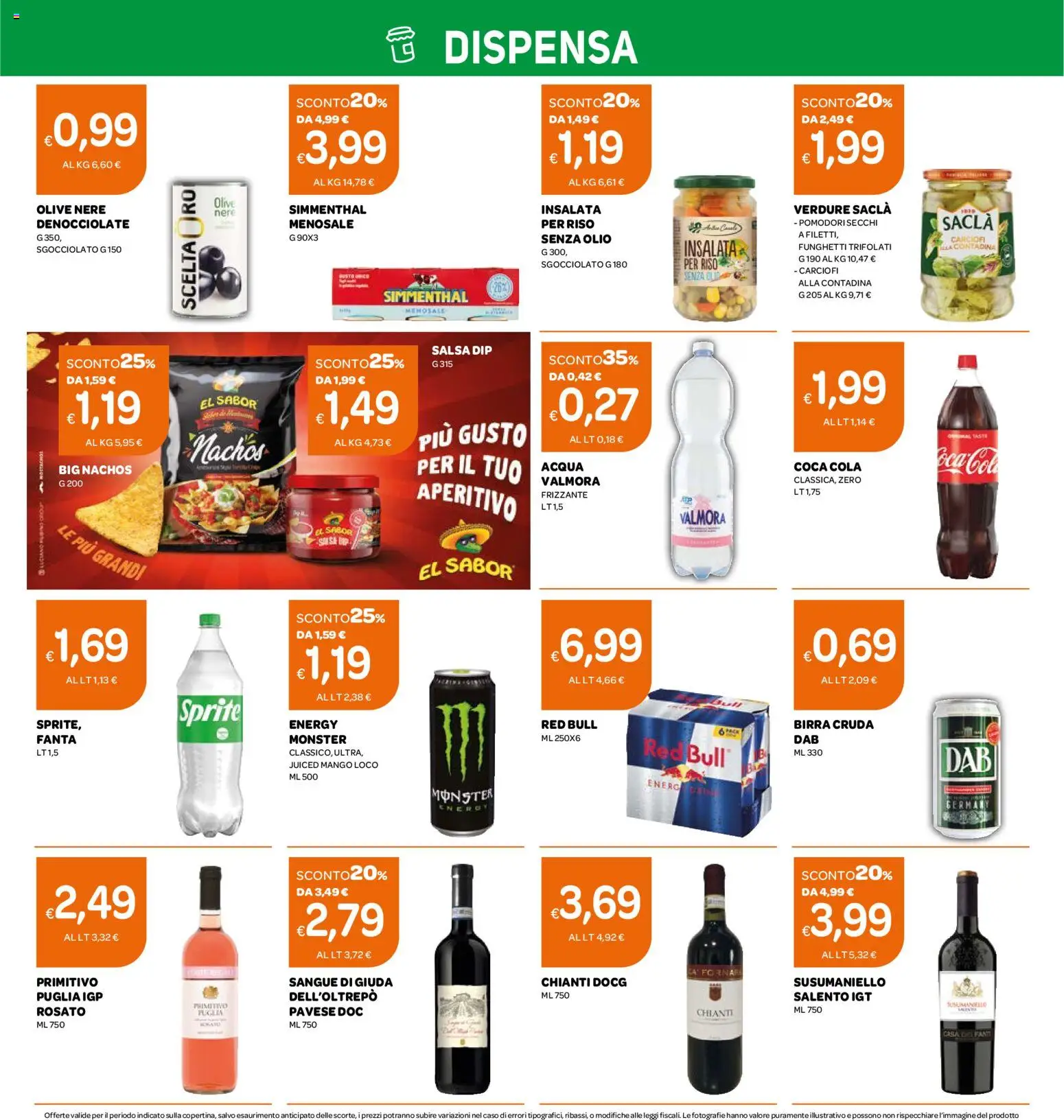 Volantino Ekom del 21.04.2026 | Pagina: 4 | Prodotti: Verdure, Mango, Pomodori secchi, Aperitivo