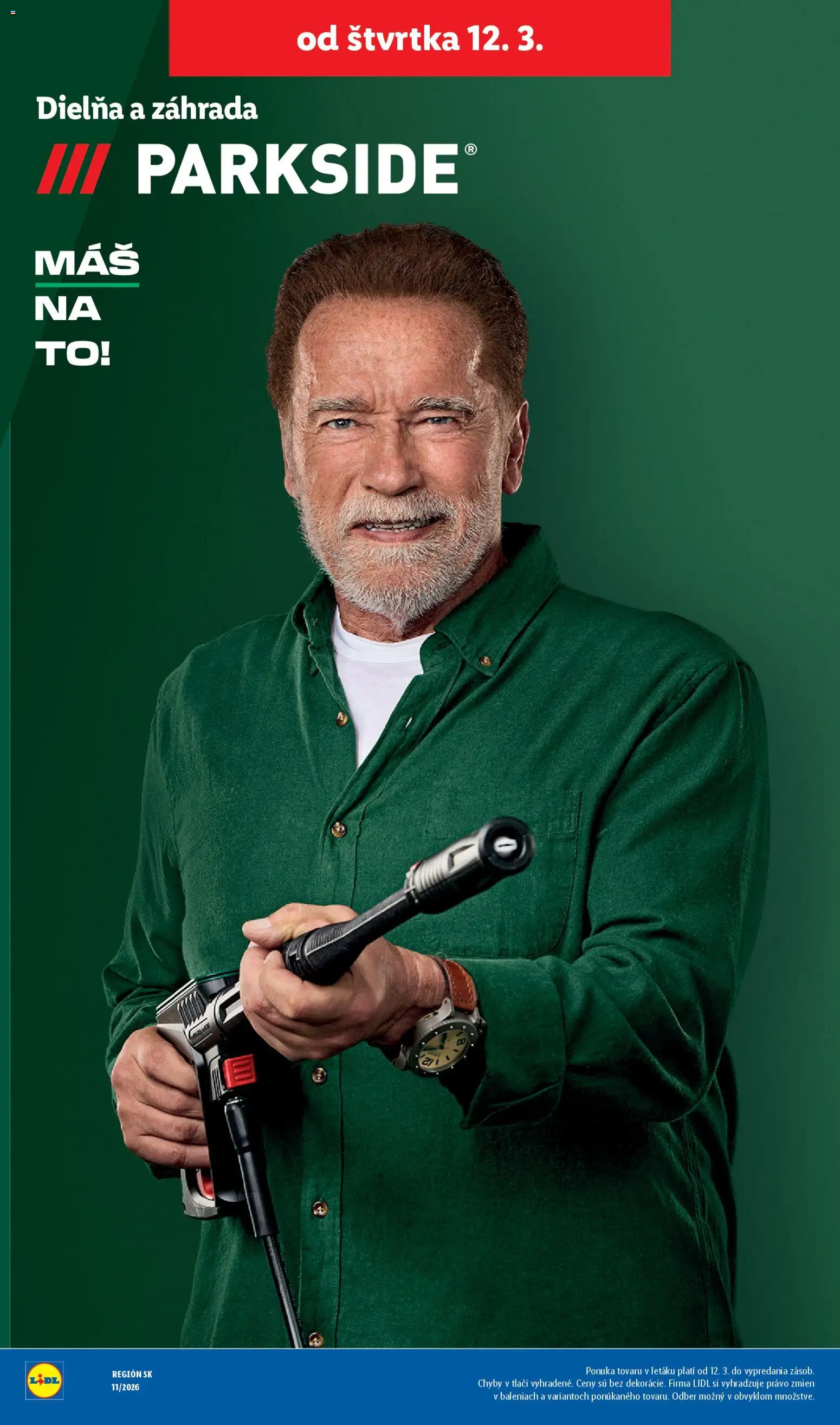 Nové Lidl akcie – leták je platný od 09.03.2026 | Strana: 81 | Produkty: Parkside