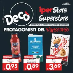 Anteprima del volantino Decò iperStore, Superstore - Sicilia catalogo valido a partire dal 14.11.2025