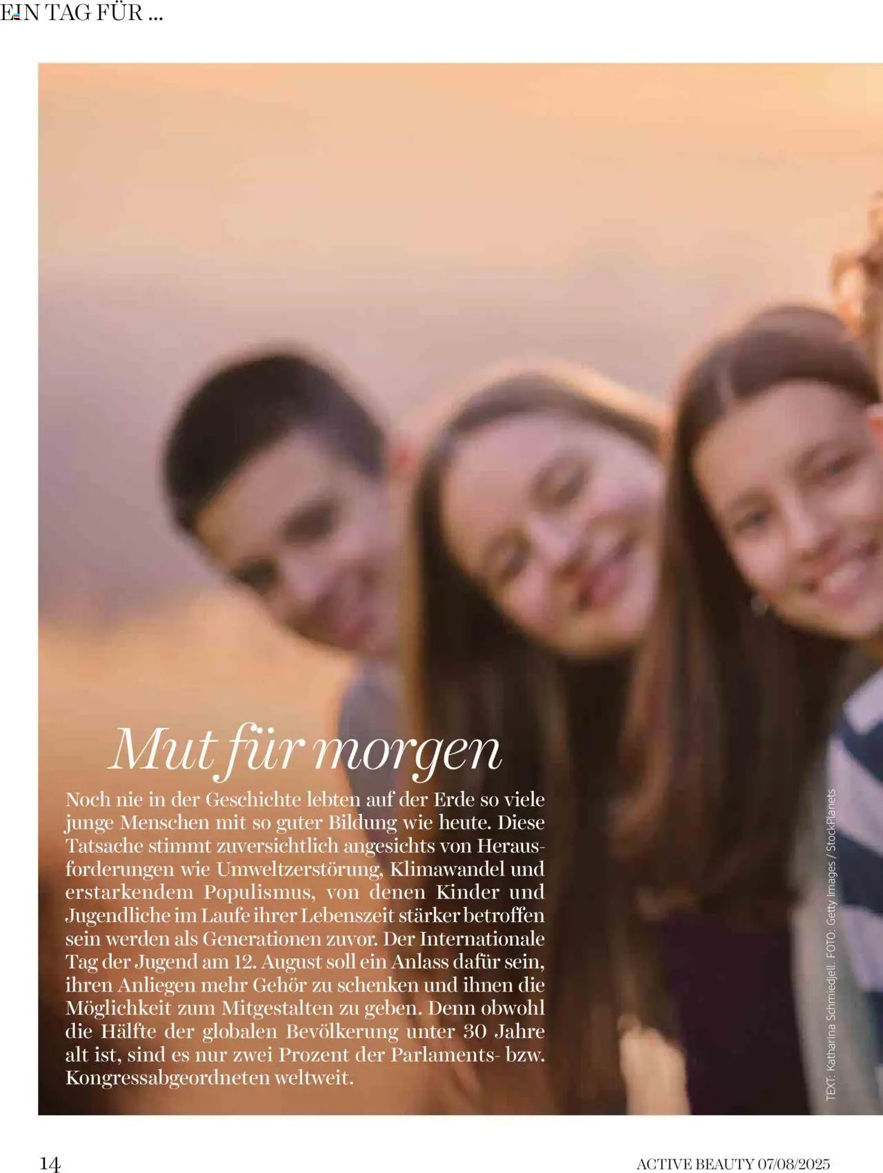 dm drogerie markt Active Beauty Magazin 07-08/2025 gültig ab 03.07.2025 | Seite: 14