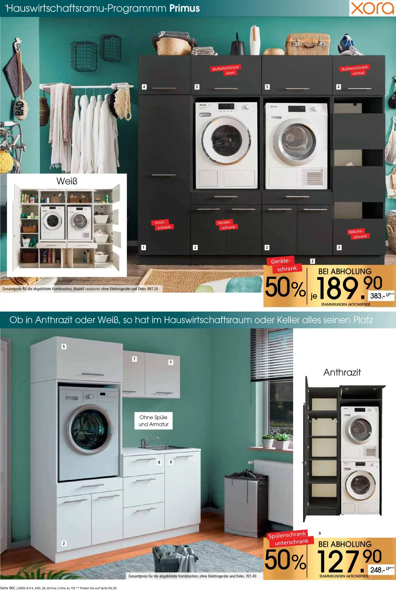 Zurbrüggen Küchen für Ihr Zuhause – gültig ab 22.02.2026 | Seite: 14 | Produkte: Schrank, Armatur, Unterschrank