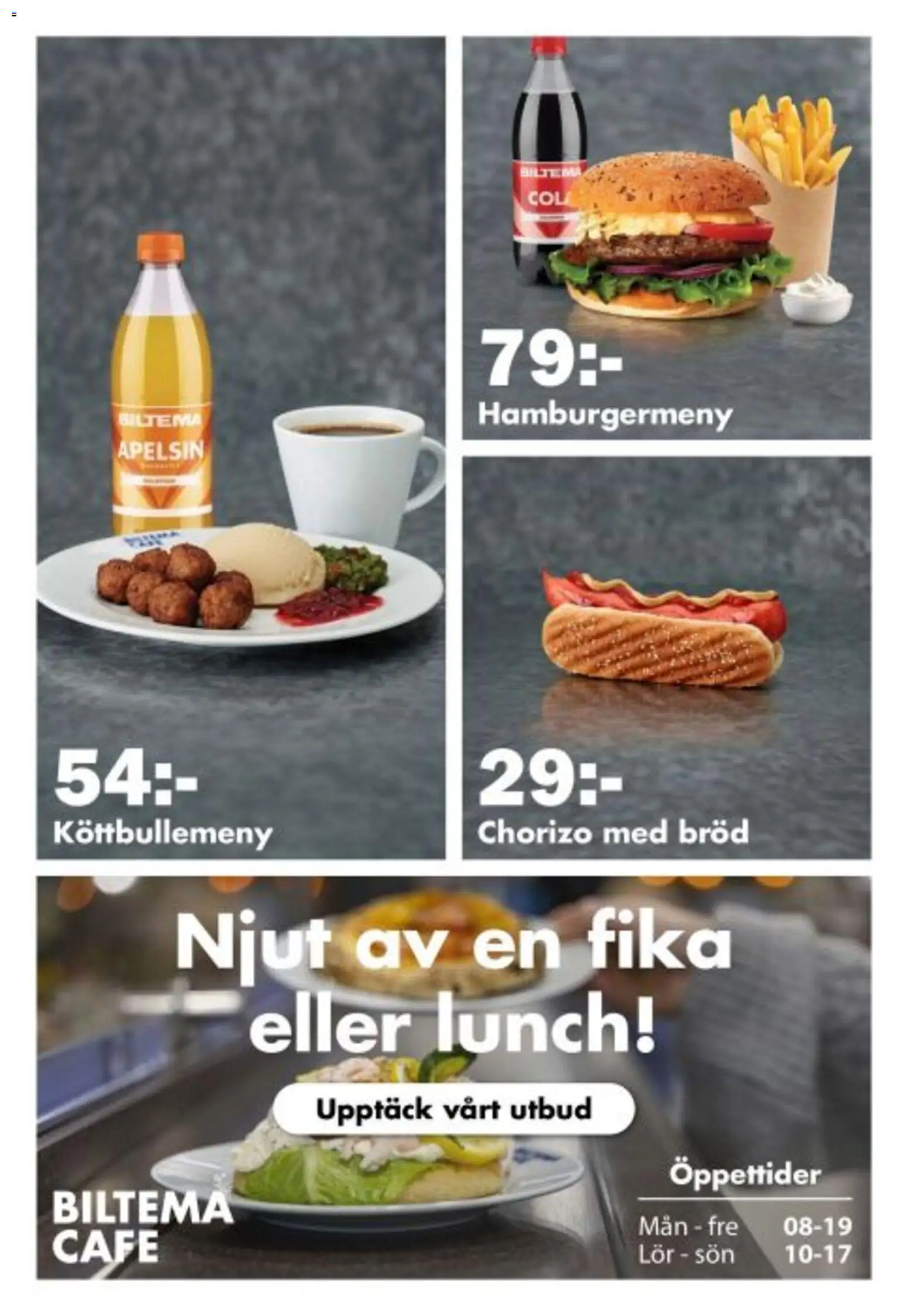 Biltema reklamblad aktuell från 24.11.2025 | Sida: 21 | Produkter: Bröd, Chorizo, Apelsin