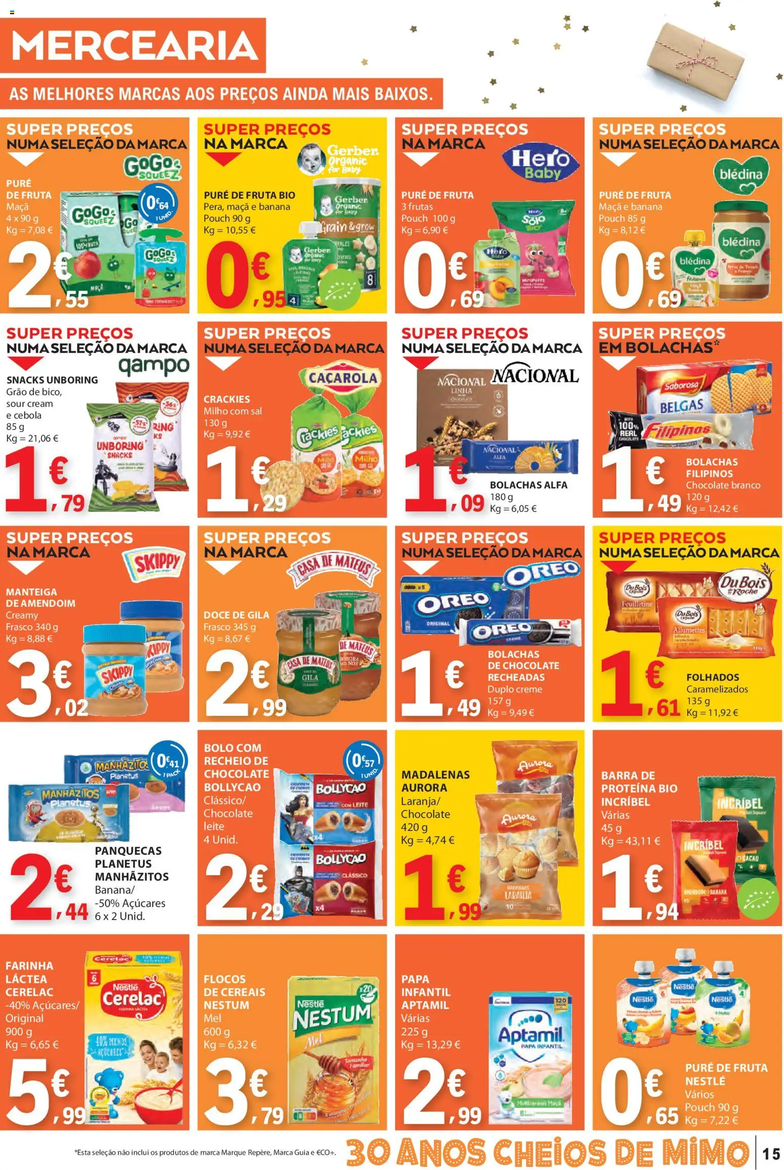 E.Leclerc folheto │ válido de 13.11.2025 | Página: 15 | Produtos: Sal, Leite, Maça, Flocos