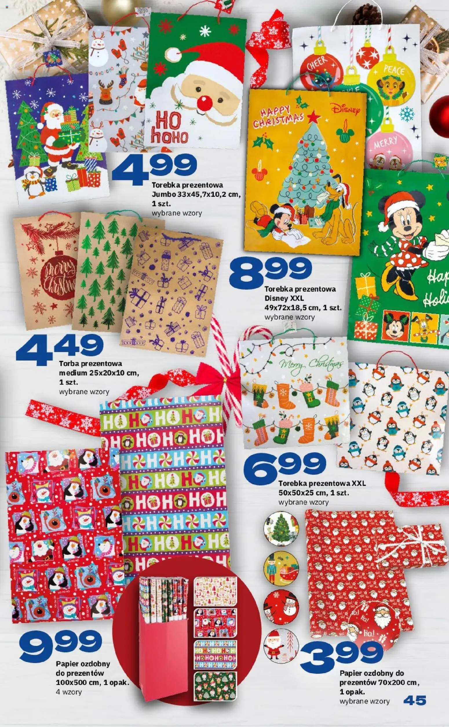 Twój Market Gazetka - Gwiazdka od 17.11.2025 | Strona: 45 | Produkty: Torebka, Torba