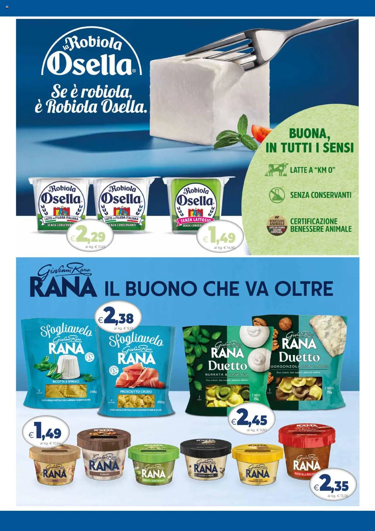 Volantino Famila del 22.09.2025 | Pagina: 6 | Prodotti: Pepe, Funghi, Spinaci, Gorgonzola