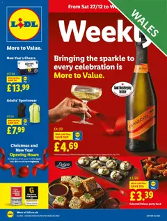 Preview of Lidl - Lidl Weekly Wales valid from 27.12.2025