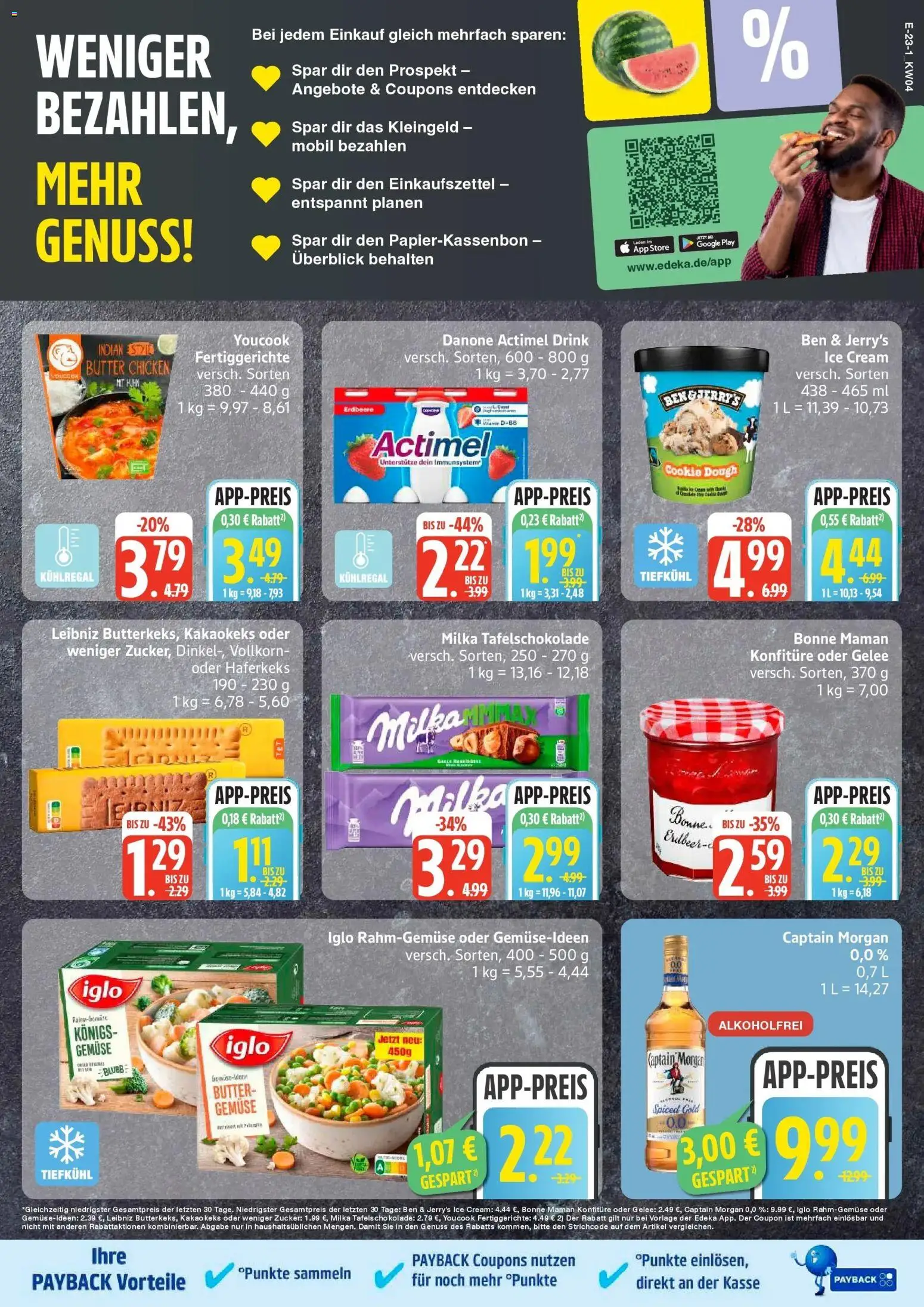 Edeka prospekt Bremervörde	 – gültig ab 18.01.2026 | Seite: 27 | Produkte: Youcook, Zucker, Captain morgan, Bonne maman