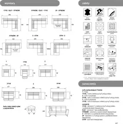 Pogląd oferty "Black Red White Gazetka - Katalog mebli wypoczynkowych MAOS" - ważna od 27.08.2024 | Strona: 27