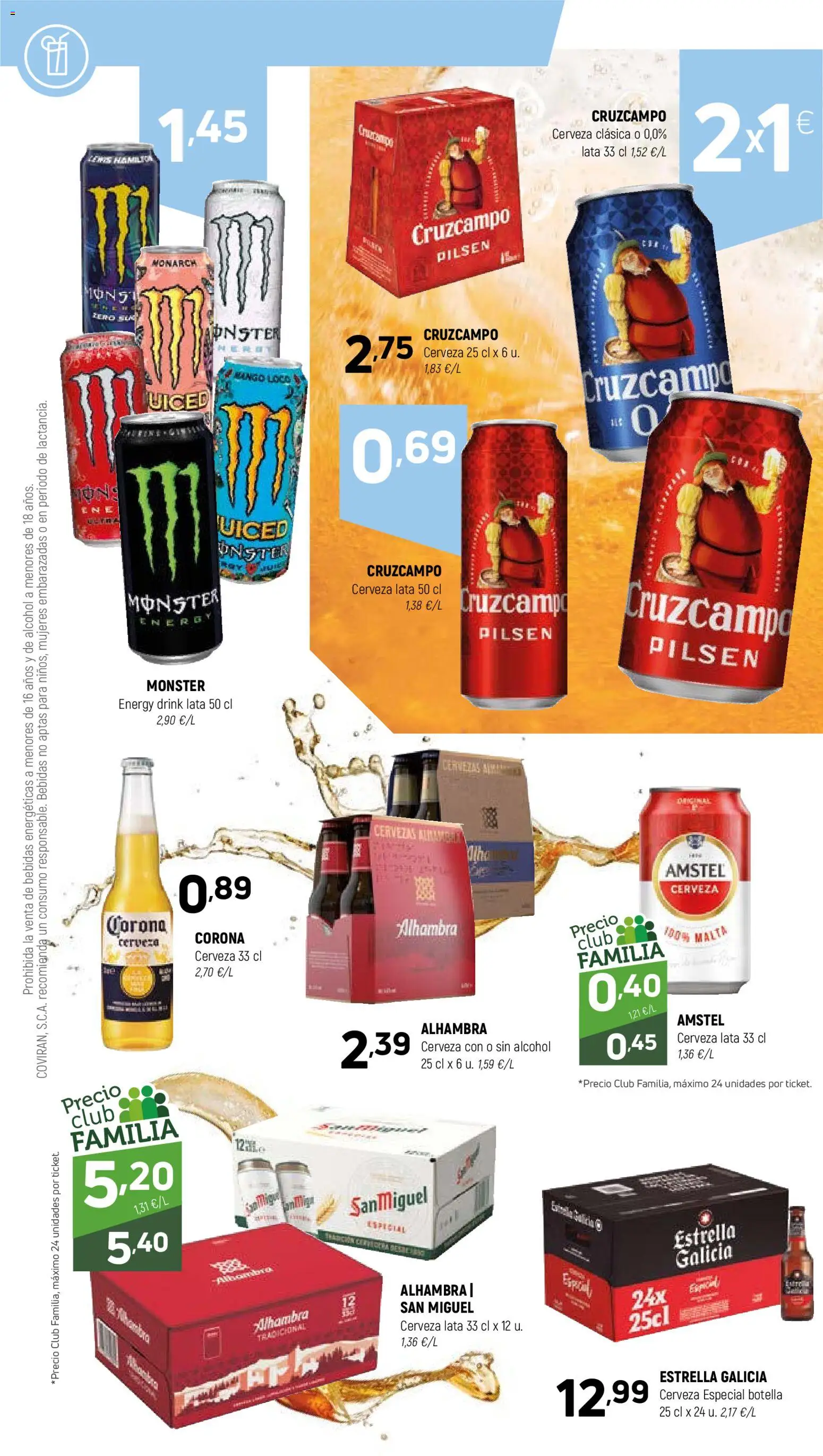 Coviran - Figueres │ válido desde el 21.04.2026 | Página: 16 | Productos: Cerveza