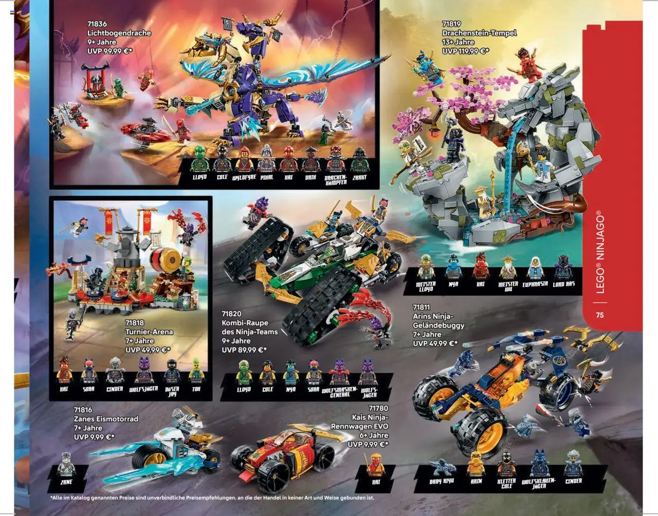 Lego Katalog September - Dezember 2025 gültig ab 01.09.2025 | Seite: 75