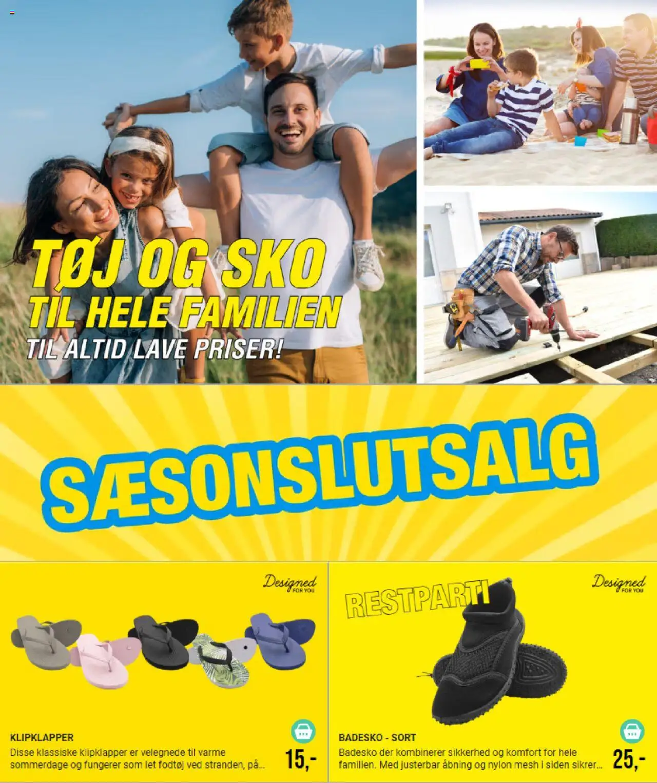 Harald Nyborg Tilbudsavis gyldig fra 25.08.2025 | Side: 1 | Produkter: Søm, Sko, Tøj