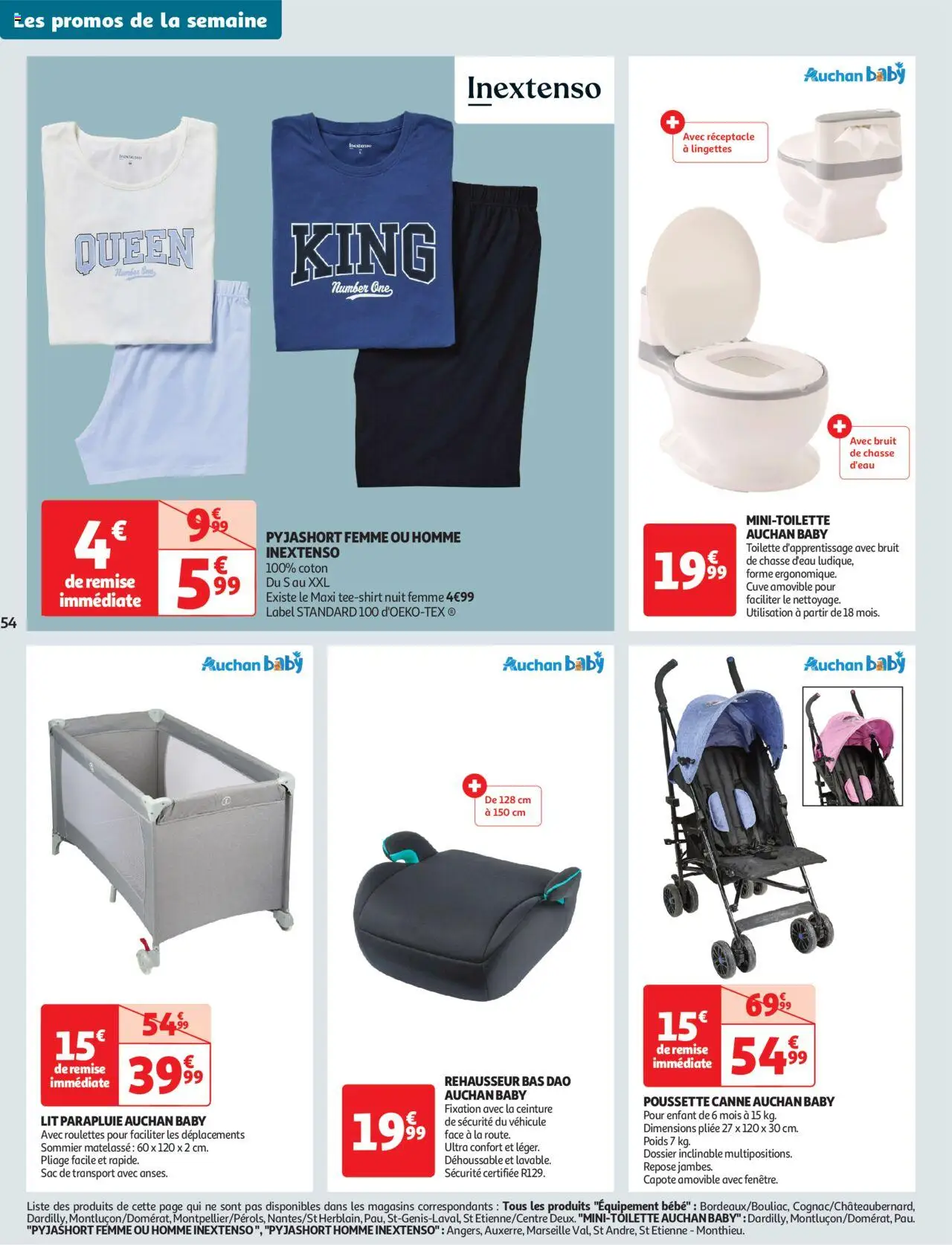  | Page: 54 | Produits: Sac, Poids, Rehausseur, Parapluie