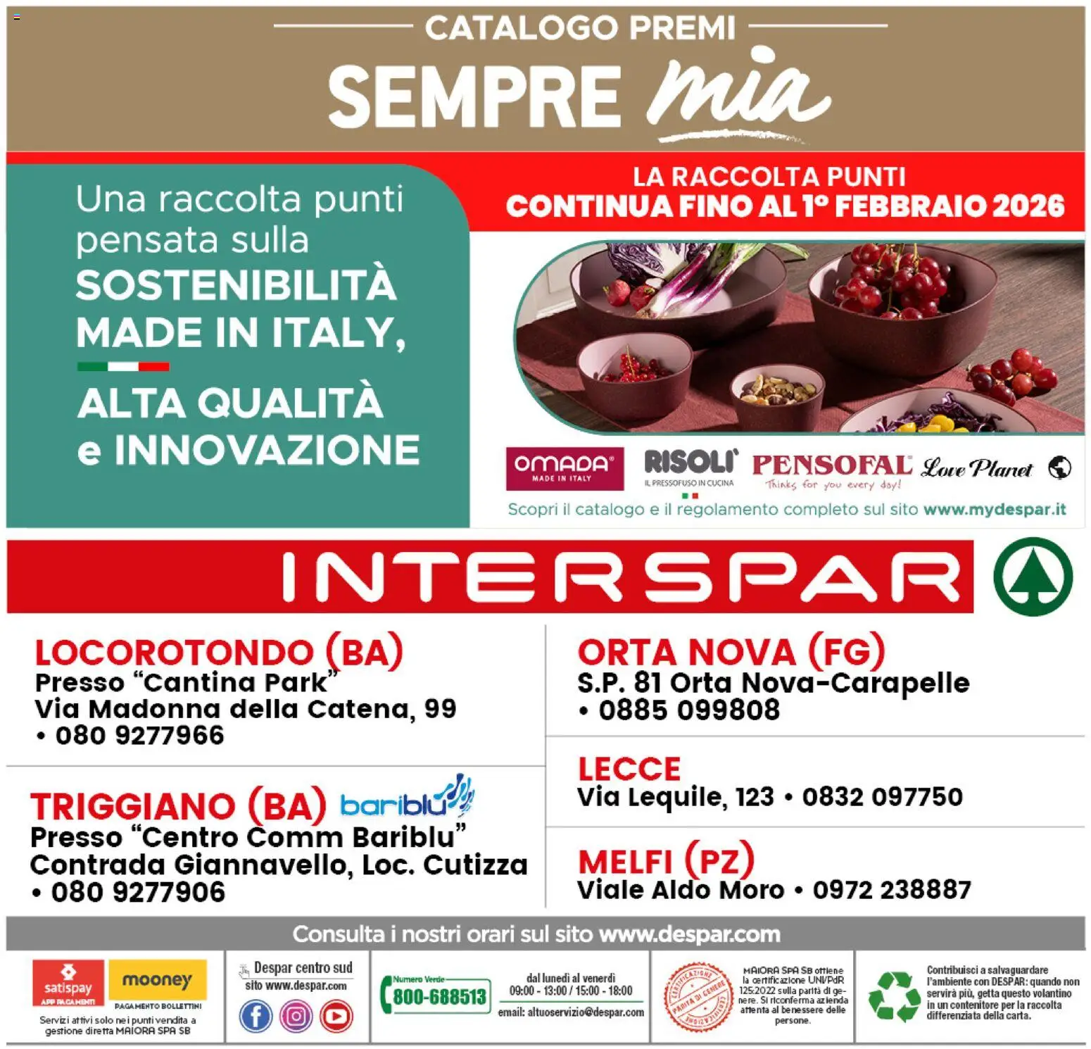 Volantino Interspar del 26.12.2025 | Pagina: 38 | Prodotti: Contenitore