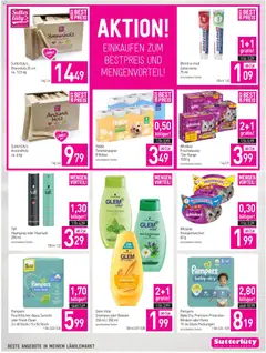 Sutterlüty Flugblatt ab 04.12.2025 gültig | Seite: 23 | Produkte: Pampers, Shampoo, Haarspray