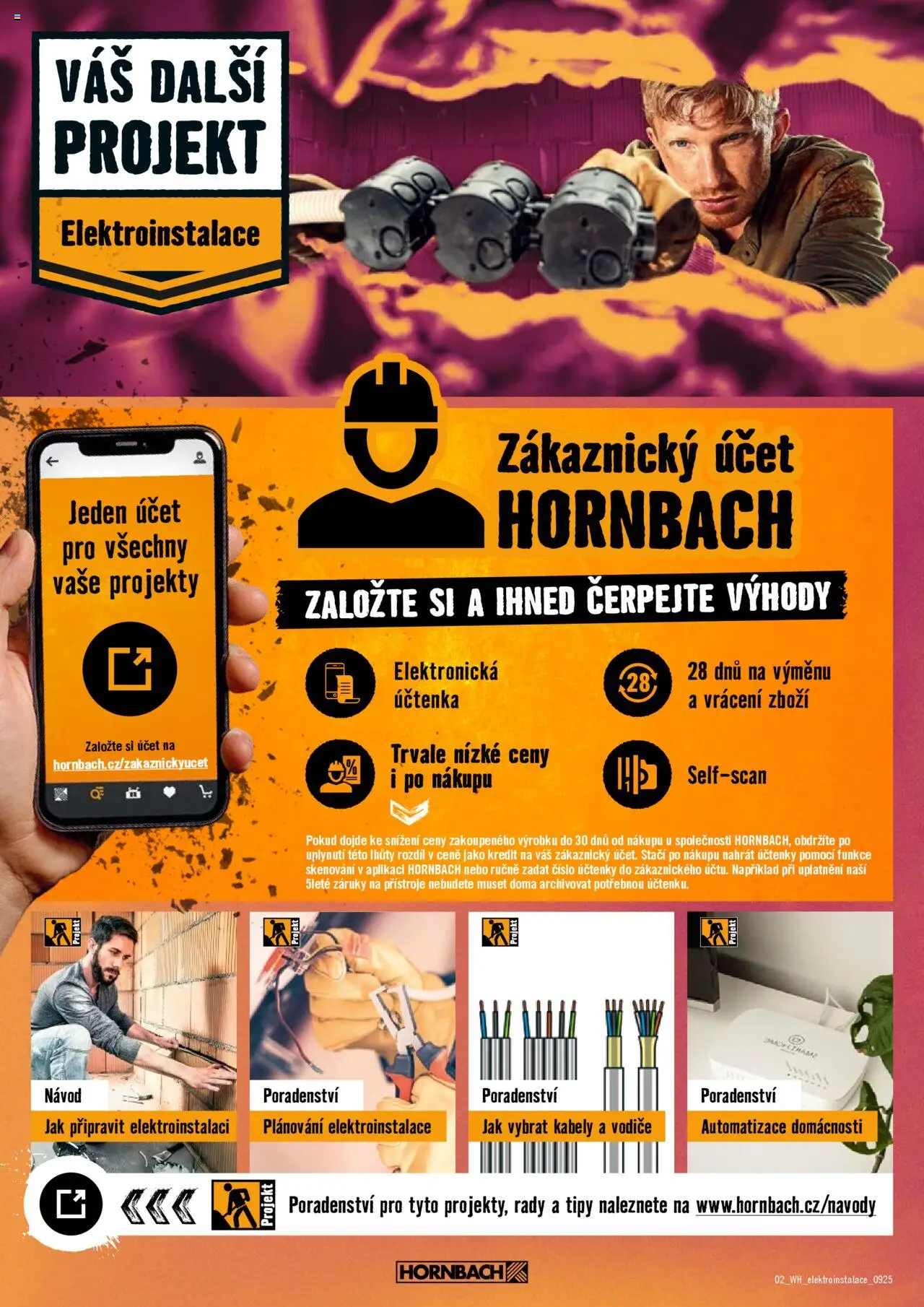 HORNBACH leták - Elektroinstalace od 10.09.2025 | Strana: 2
