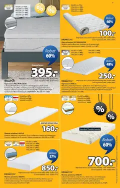 Pogląd oferty "JYSK Gazetka" - ważna od 31.12.2025 | Strona: 9 | Produkty: Materac, Pianki