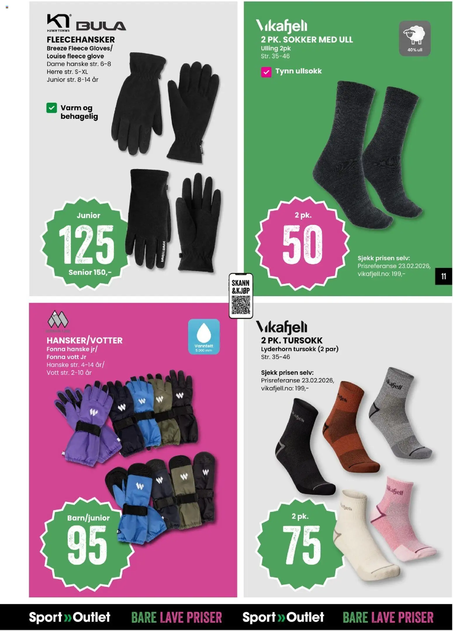 {H1} | Side: 11 | Produkter: Sokker