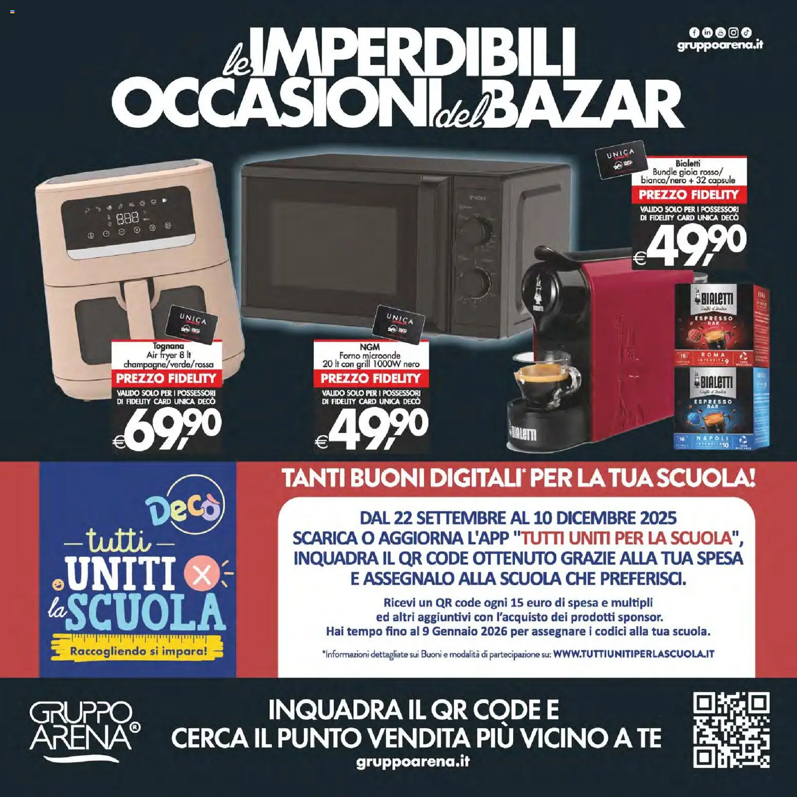 Volantino Decò del 24.10.2025 | Pagina: 37 | Prodotti: Microonde, Tè, Forno