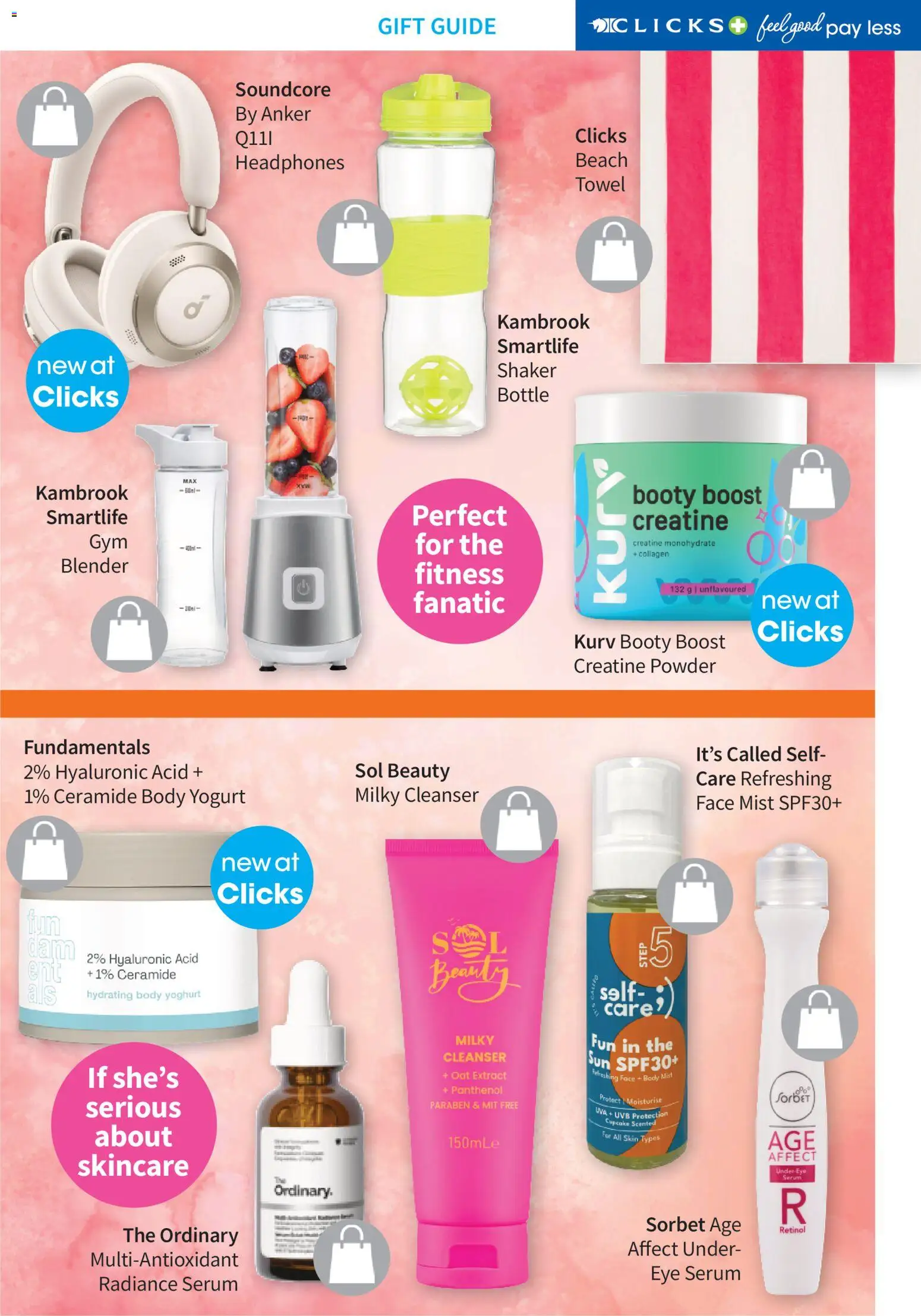 New Clicks catalogue – valid from 01.04.2026 | Page: 20 | Products: Yoghurt, Blender, Yogurt, Powder