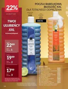 Pogląd oferty "Avon Katalog 12 2025" - ważna od 01.12.2025 | Strona: 226 | Produkty: Płyn do kąpieli, Mięta, Bazylia, Sól morska