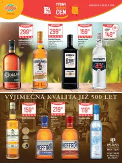 Globus leták - Ostrava od 10.09.2025 | Strana: 17 | Produkty: Vodka, Whisky, Fernet, Captain Morgan