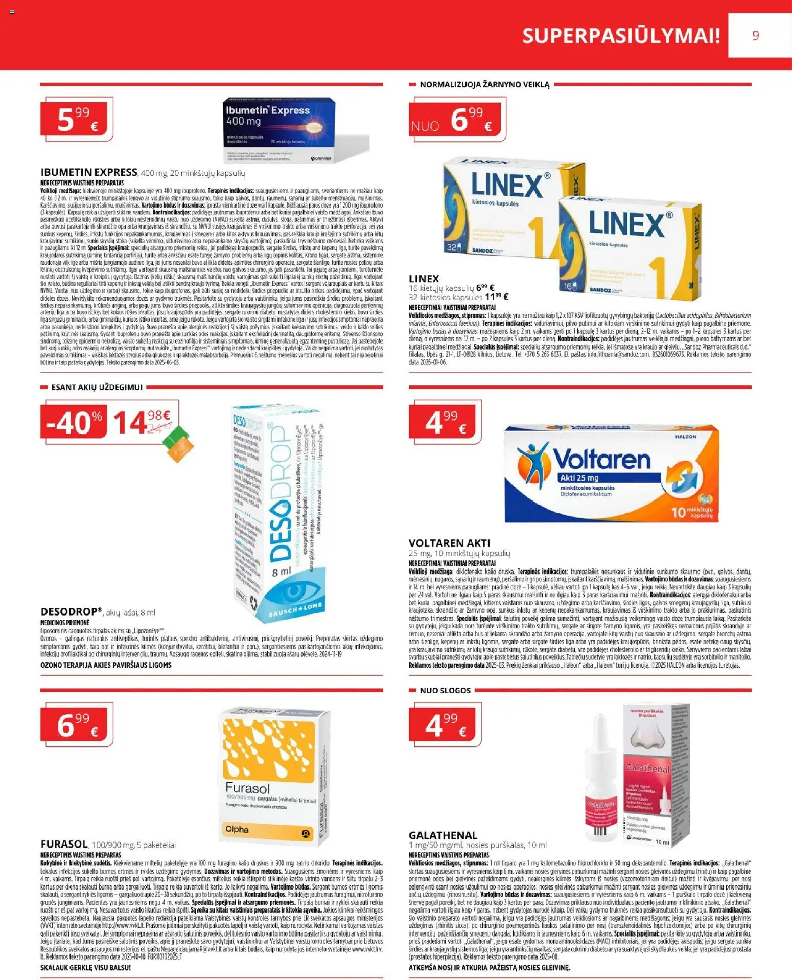 Gintarinė akcijos nuo 01.02.2026 | Puslapis: 9