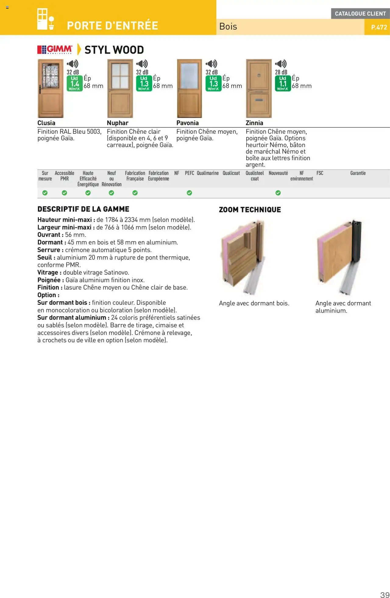  | Page: 39 | Produits: Boîte aux lettres, Porte