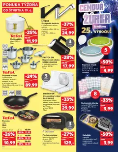 Kaufland Bratislava-Petržalka │ platný od 19.06.2025 | Strana: 68 | Produkty: Napeňovač, Indukcia, Batéria, Panvica