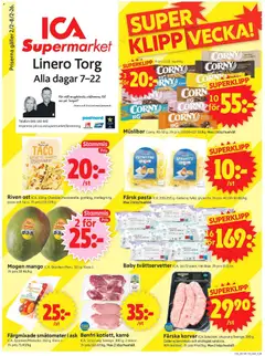 ICA Supermarket - Lund - Förhandsvisning av reklamblad från butik ICA Supermarket aktuell från 02.02.2026