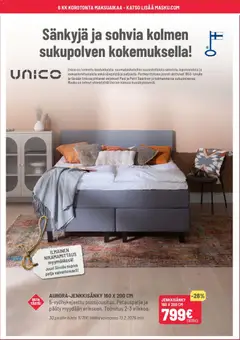 Masku-mainoslehti voimassa 03.02.2026 alkaen | Sivu: 10 | Tuotteet: Jenkkisänky, Patja, Petauspatja