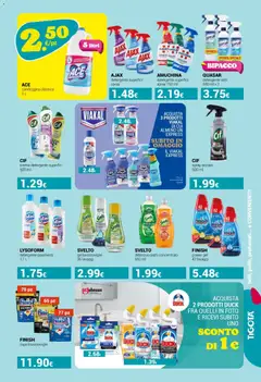 Anteprima del volantino ACE candeggina classica, candeggina classica 5 L valido a partire dal 10.01.2026 | Pagina: 9