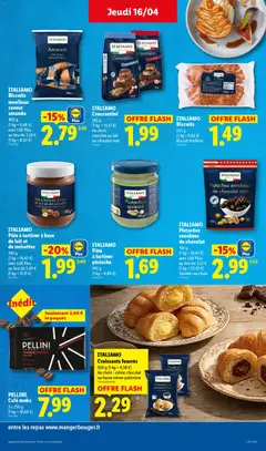 LIDL - Prévisualisation de ITALIAMO Biscuits moelleux saveur amande, Biscuits moelleux saveur amande, 400 g valide à partir de 16.04.2026 | Page: 23