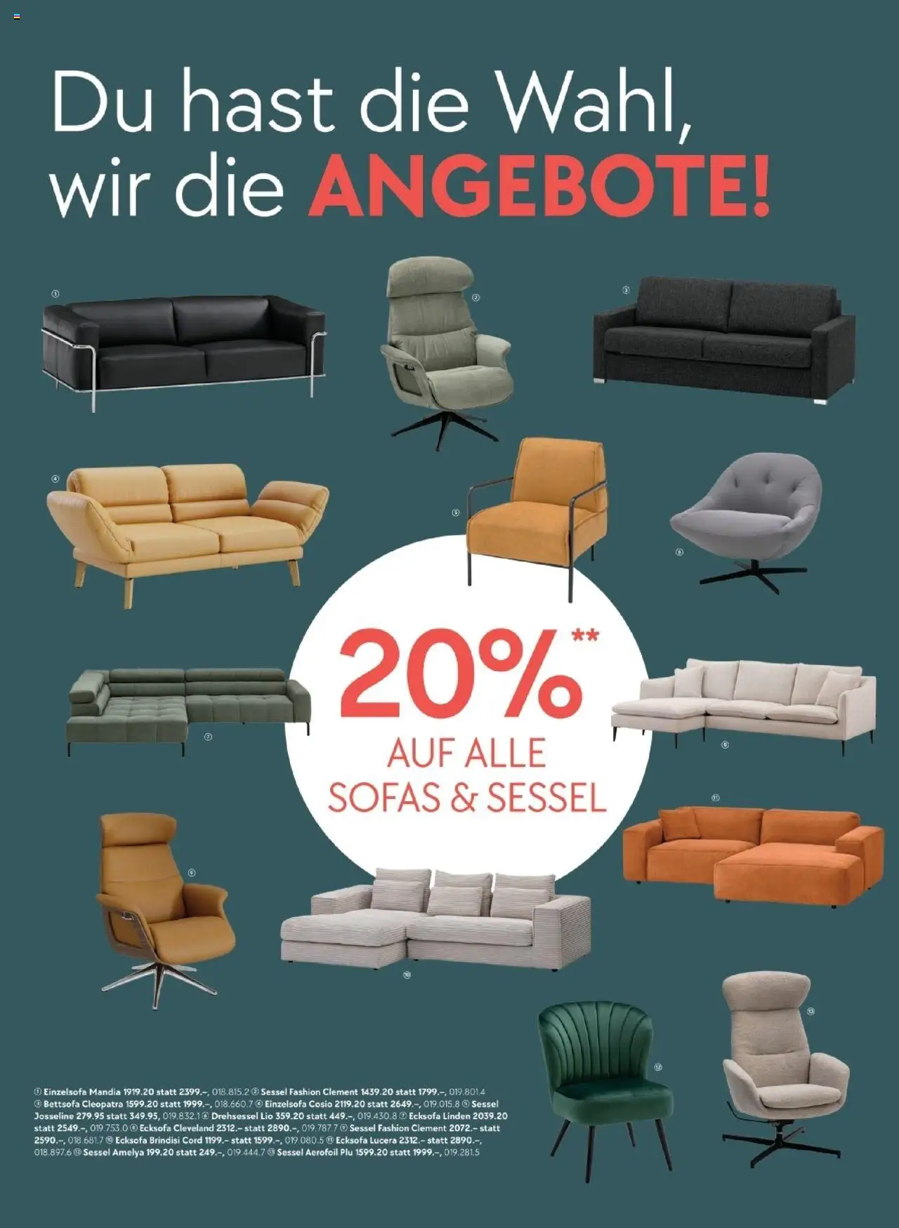Pfister Aktionen – gültig ab 23.09.2025 | Seite: 2 | Produkte: Sessel, Ecksofa