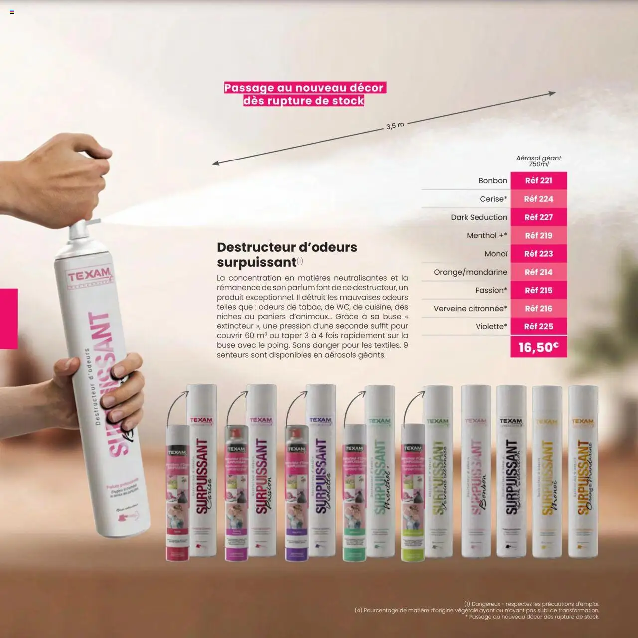 {H1} | Page: 40 | Produits: Parfum, Extincteur