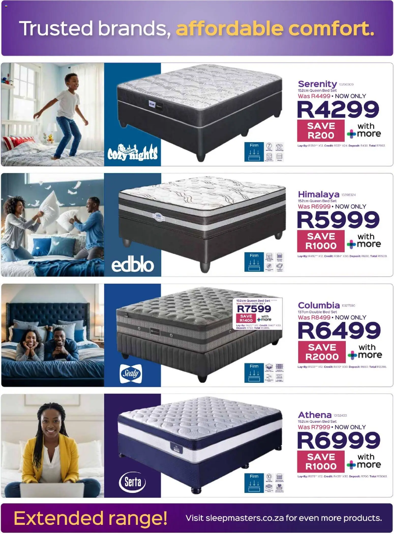 New Sleepmasters catalogue – valid from 19.02.2026 | Page: 3