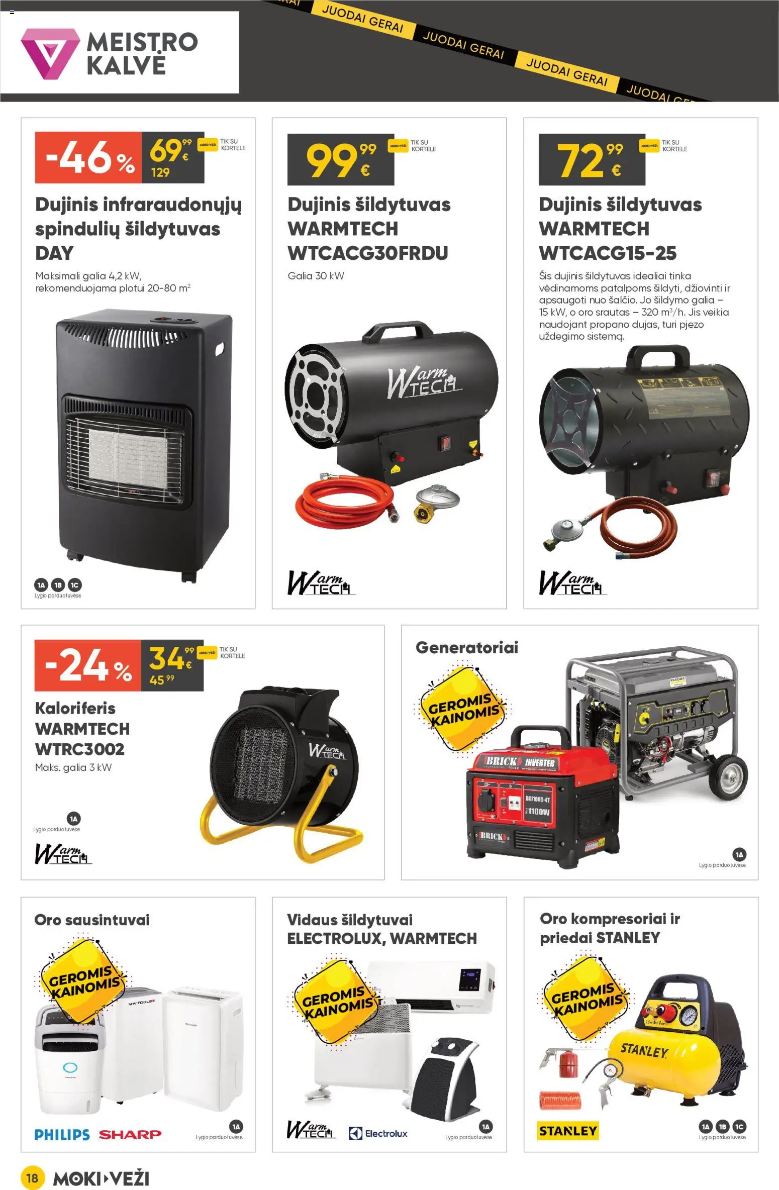 MOKI VEŽI akcijos nuo 13.11.2025 | Puslapis: 18