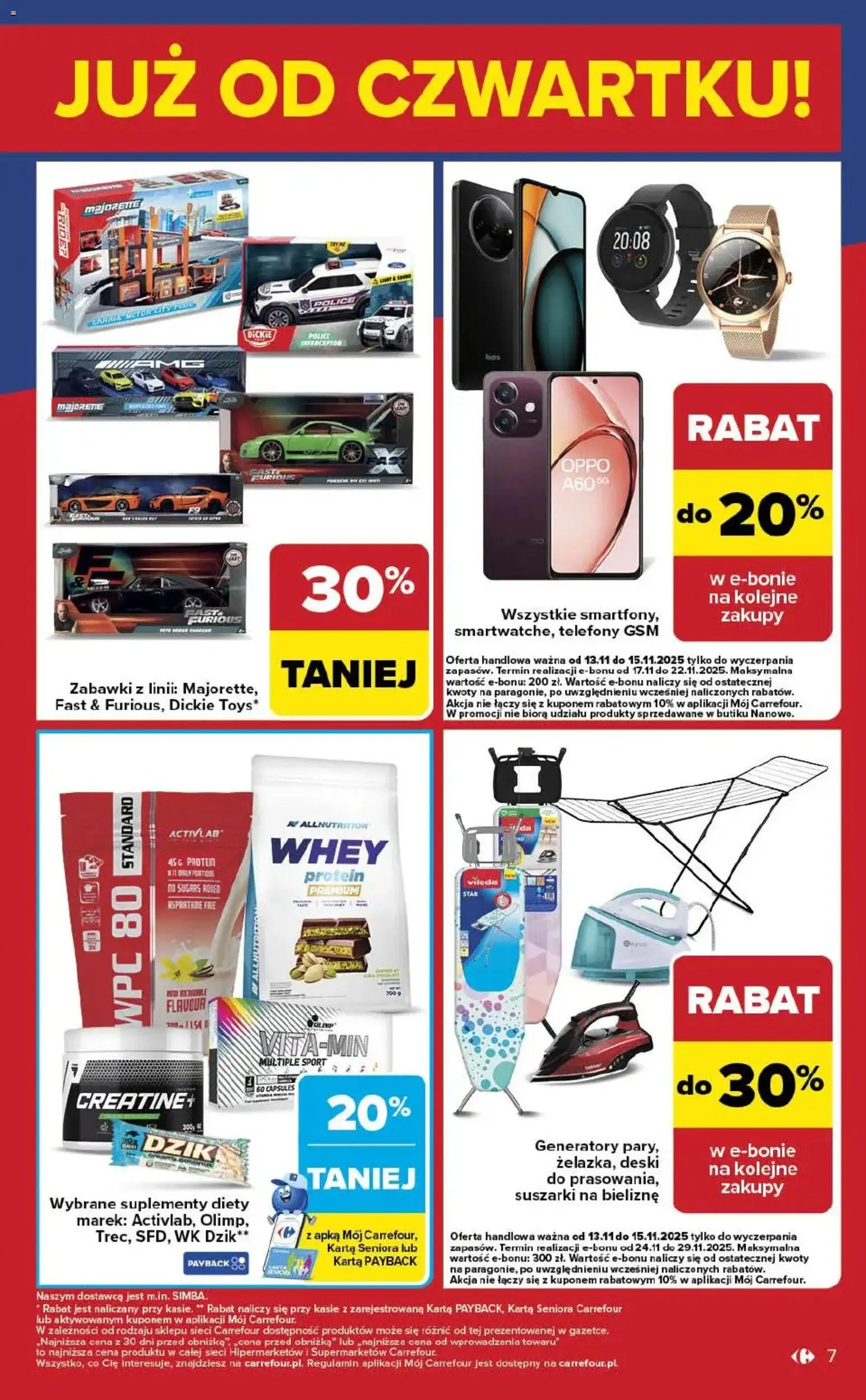 Carrefour Gazetka - Weekend okazji od 13.11.2025 | Strona: 8 | Produkty: Karta, Vileda