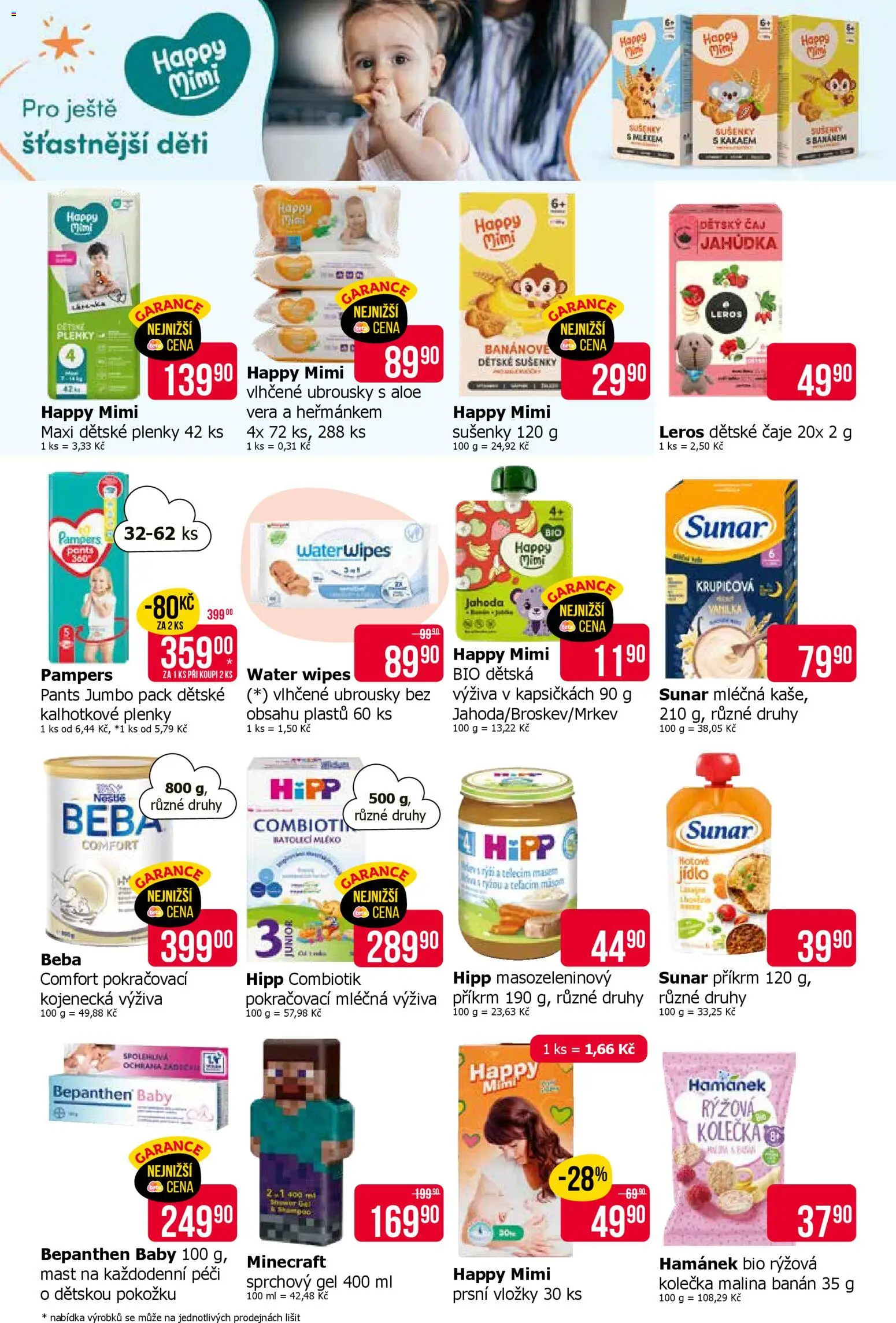 TETA Drogerie leták od 23.04.2026 | Strana: 15 | Produkty: Sprchový gel, Beba, Příkrm, Sušenky