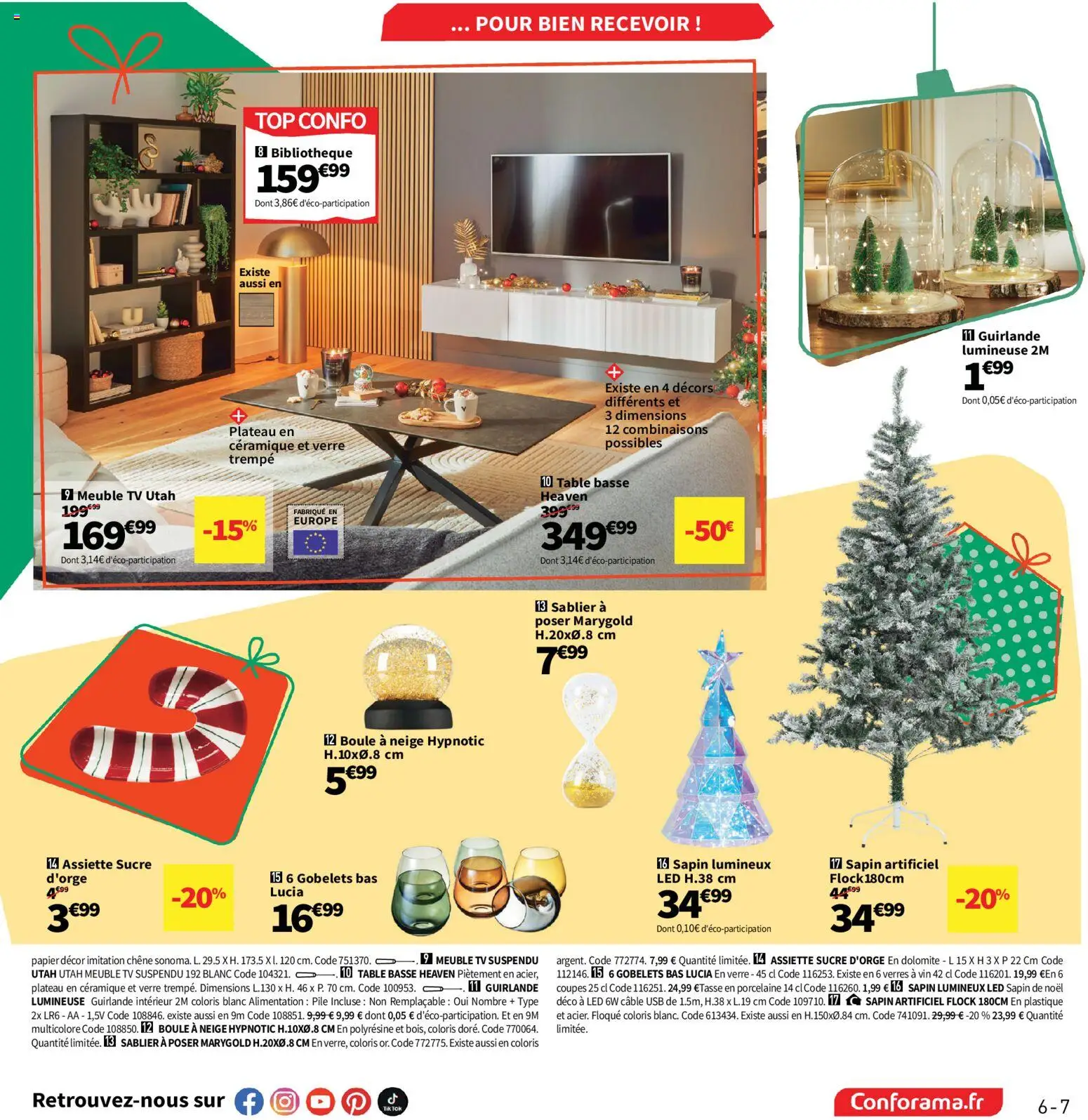 {H1} | Page: 7 | Produits: Meuble, Câble, USB, Sapin lumineux